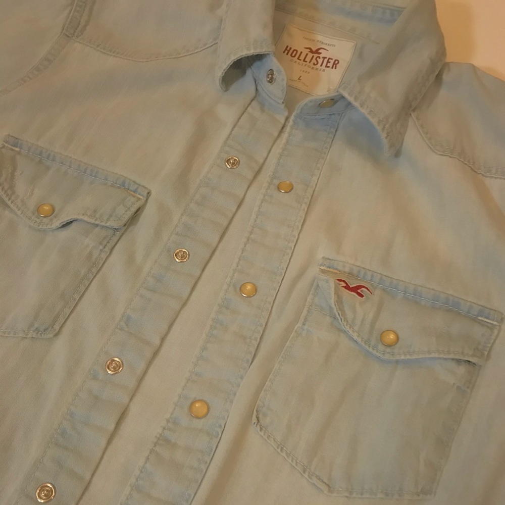 Hollister Jean Longsleeve Denim Shirt